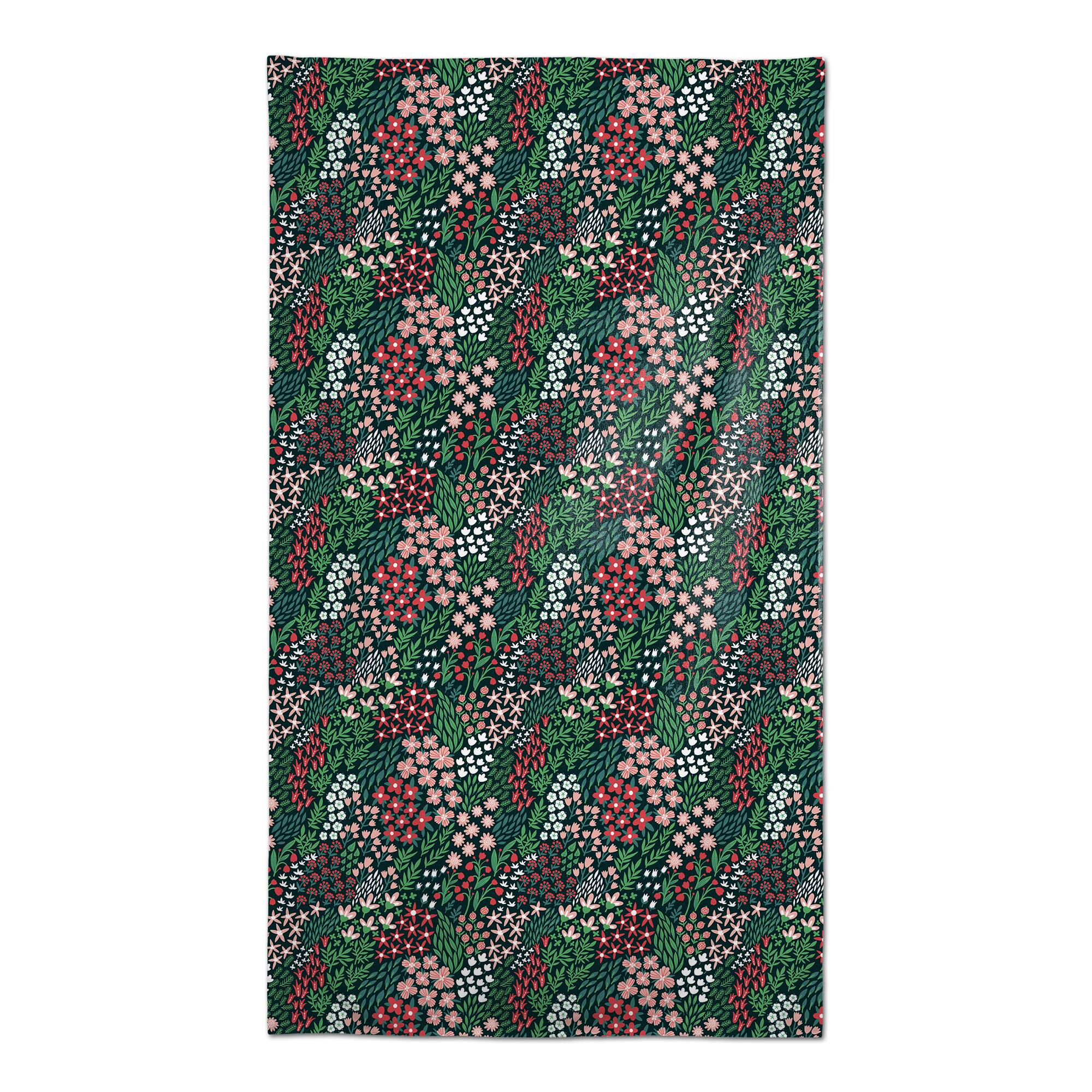 Floral Pattern Tablecloth